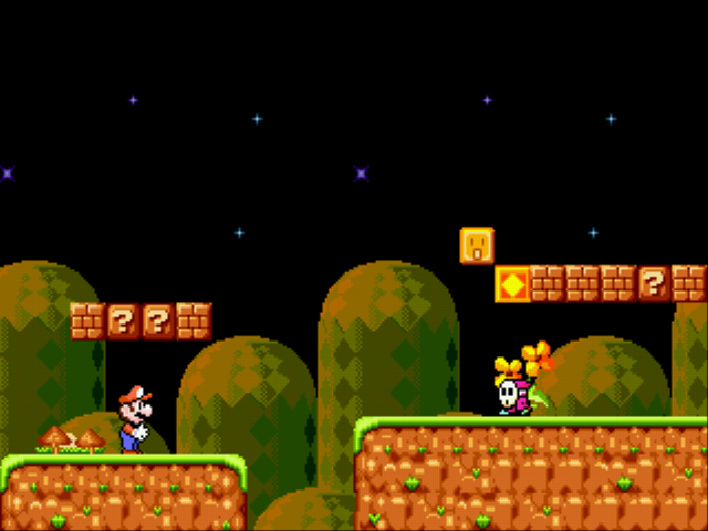 Super Mario 4 - Space Odyssey Screenshot 1